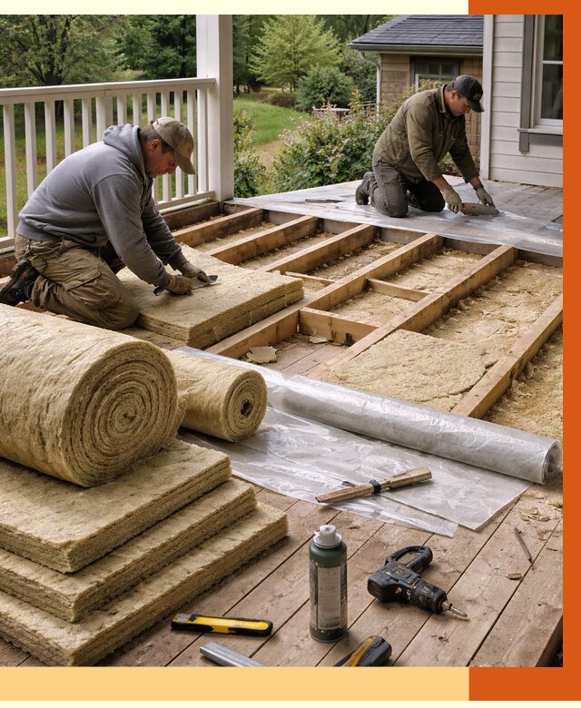 Утепление террасы в Нижнем Тагиле от 4372 руб./м2 — утеплить террасу под ключ | ТепломастерНжн