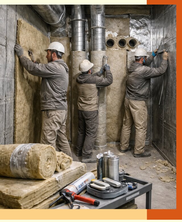 Утепление венткамеры в Нижнем Тагиле под ключ от 1509 руб. — профессионально | ТепломастерНжн