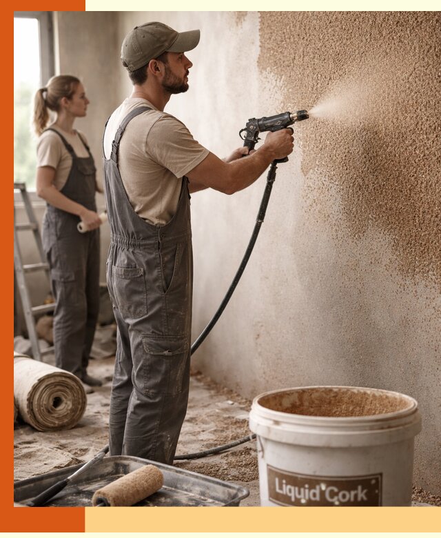 Утепление стен жидкой пробкой в Нижнем Тагиле эффективное и долговечное